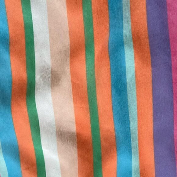 ModCloth Sherbet Stripe Halter Dress - Picture 4 of 12